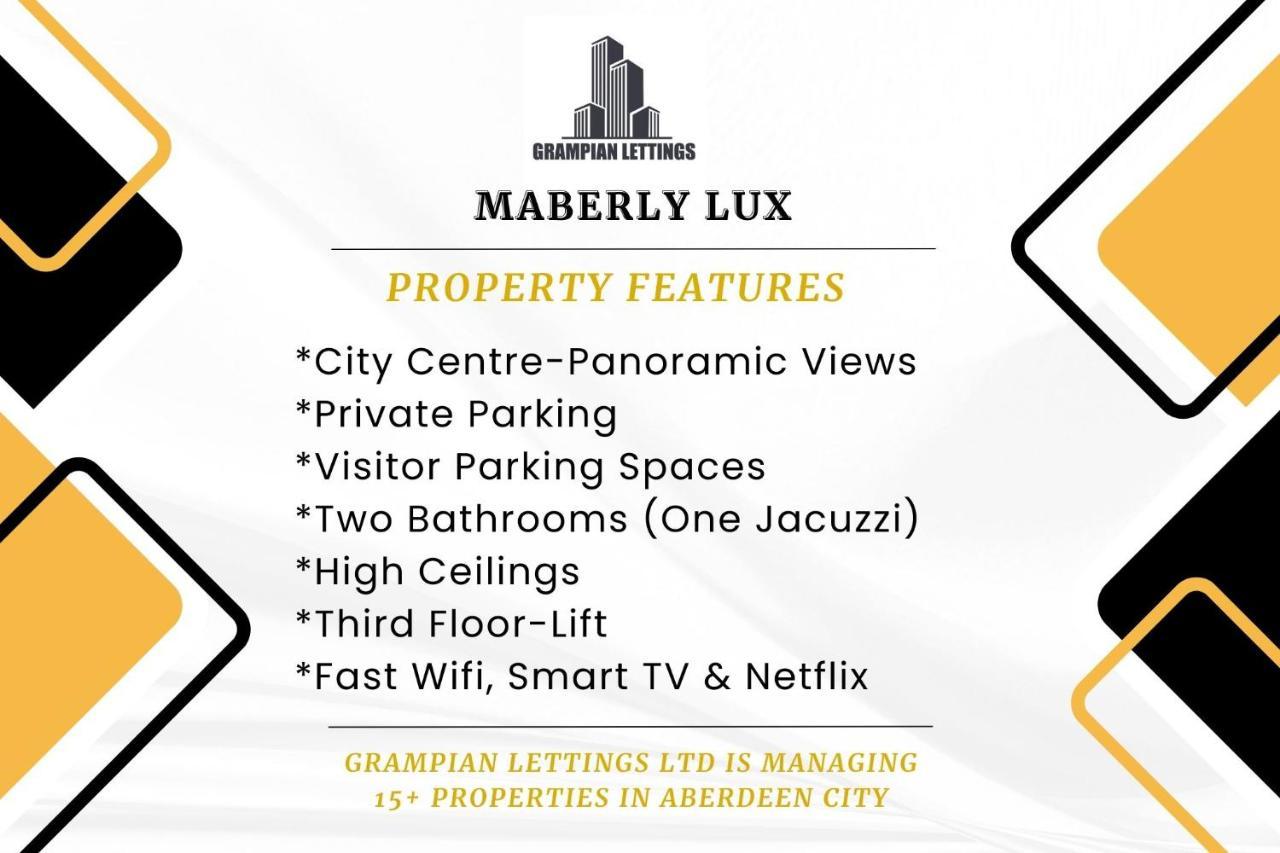Maberly Lux - Grampian Lettings Ltd Appartement Aberdeen Buitenkant foto